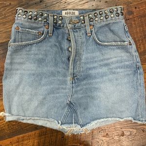 Agolde Jean Skirt (size 25)
